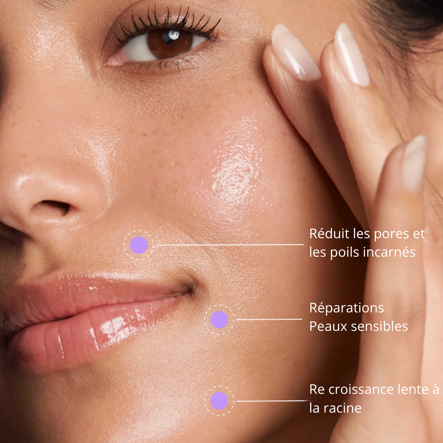 Sérum anti imperfections & contre la pousse des poils