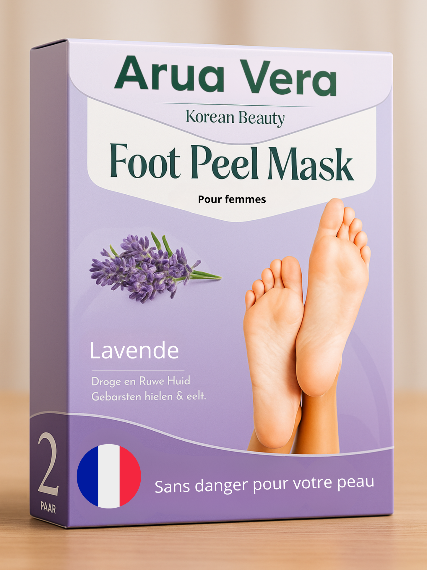 Masque pour les pieds Coréen