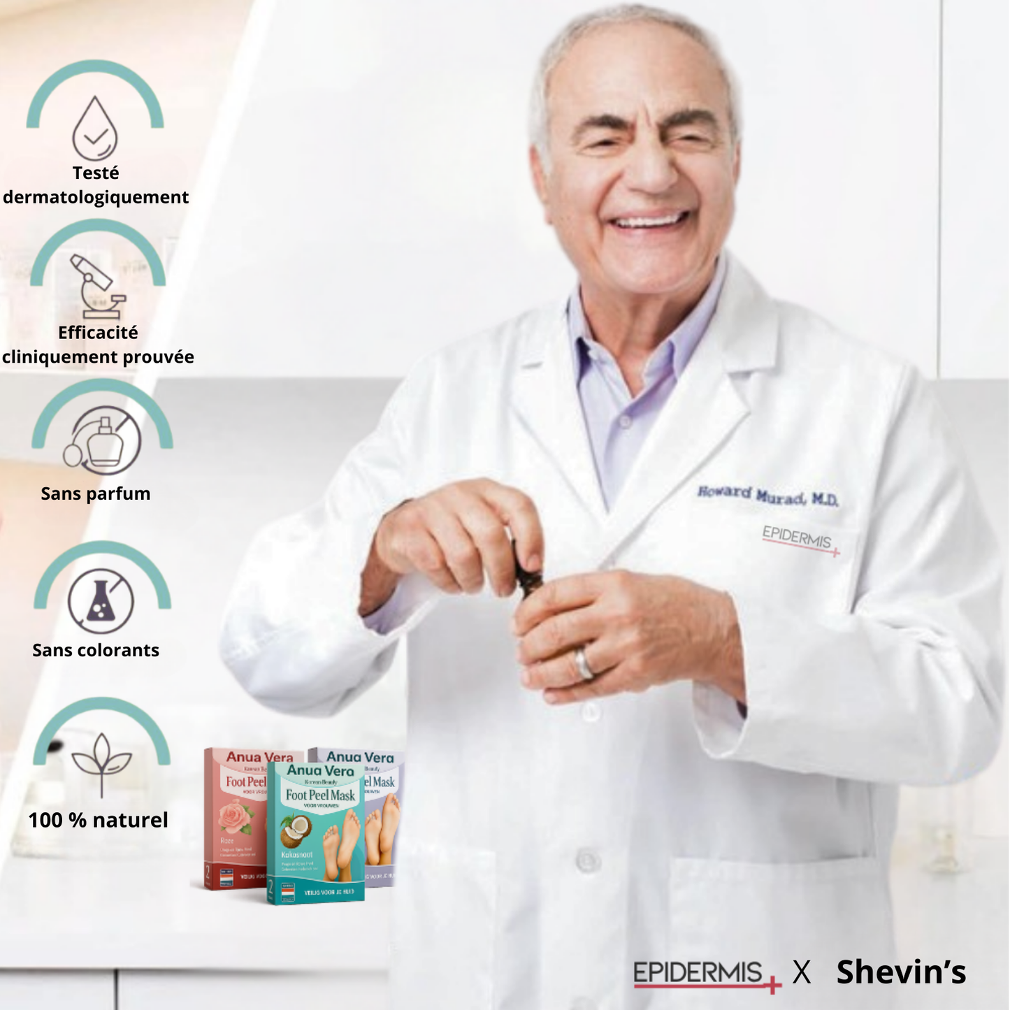 Masque pour les pieds Coréen