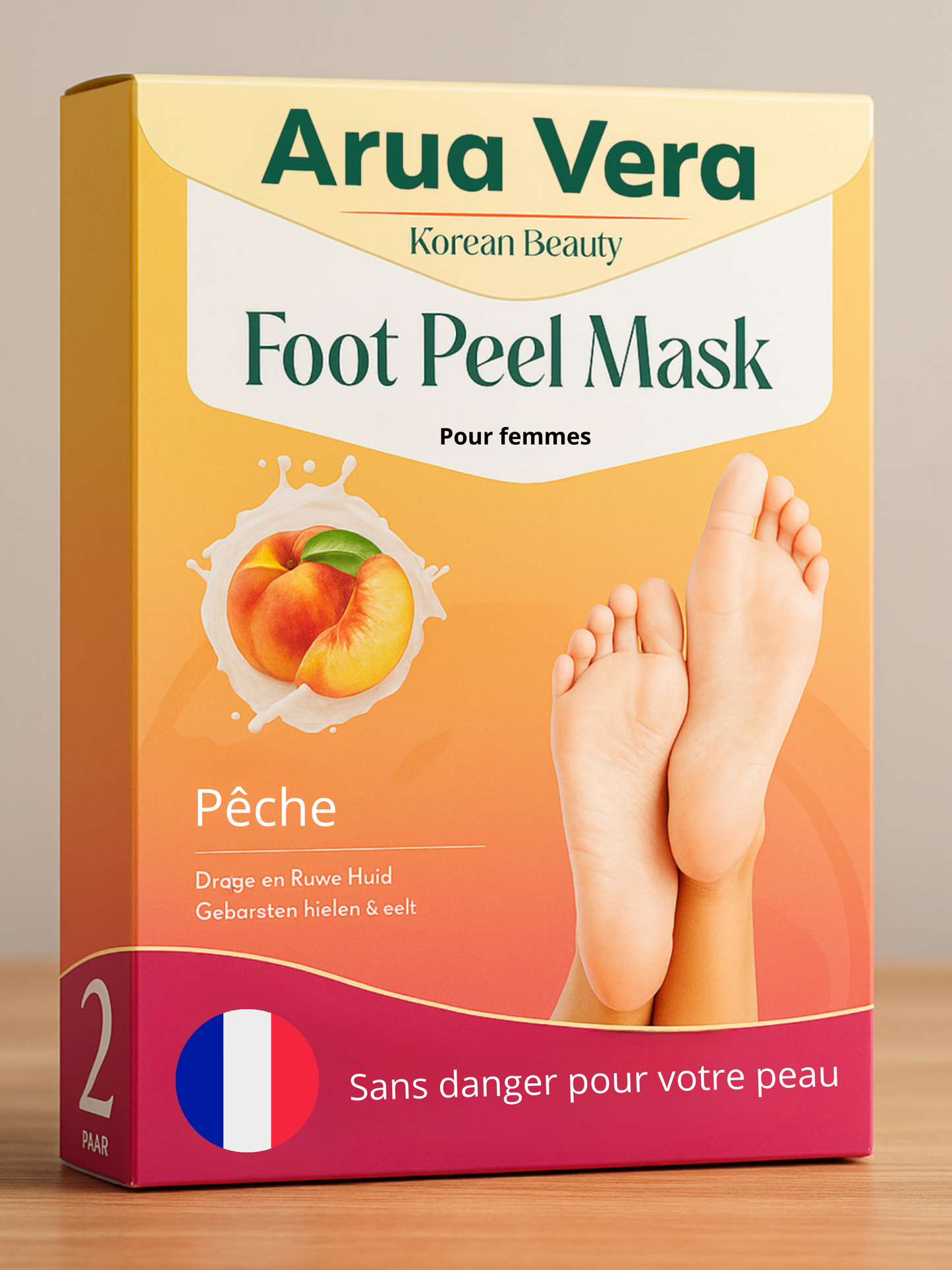 Masque pour les pieds Coréen