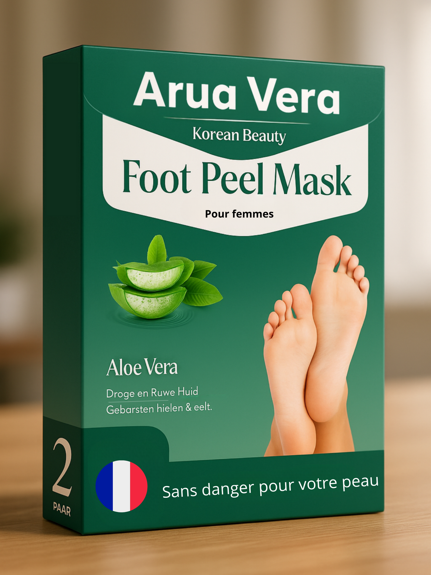 Masque pour les pieds Coréen