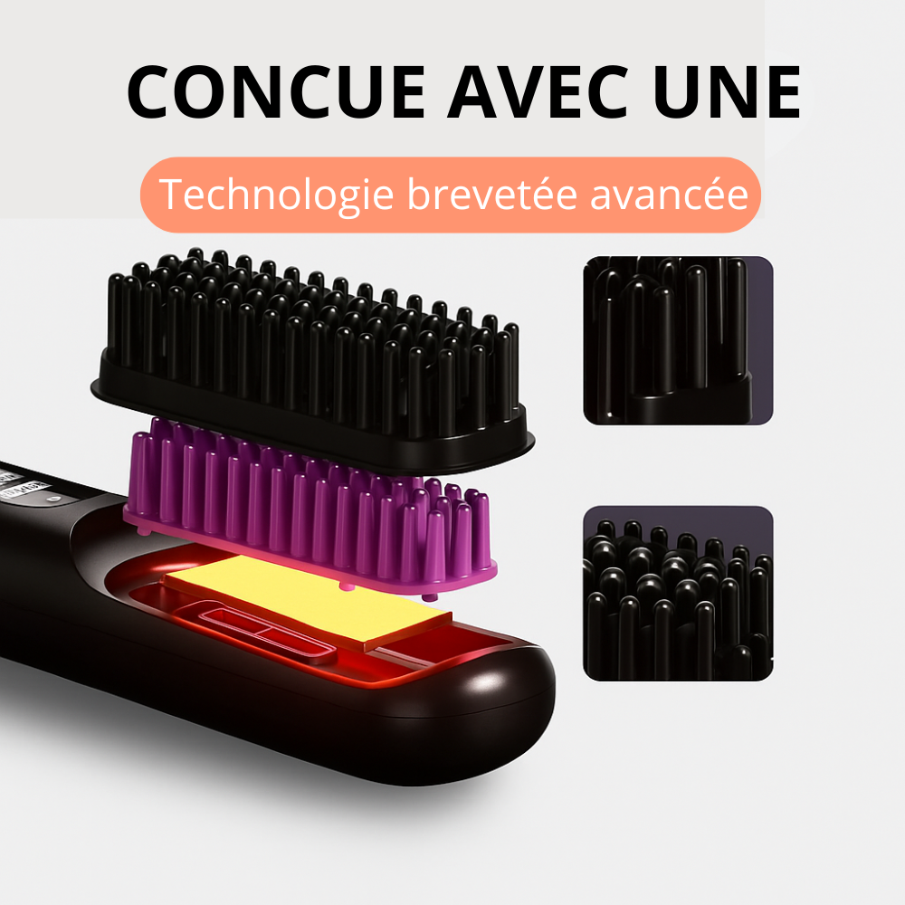 Brosse lissante portable - Brusheo