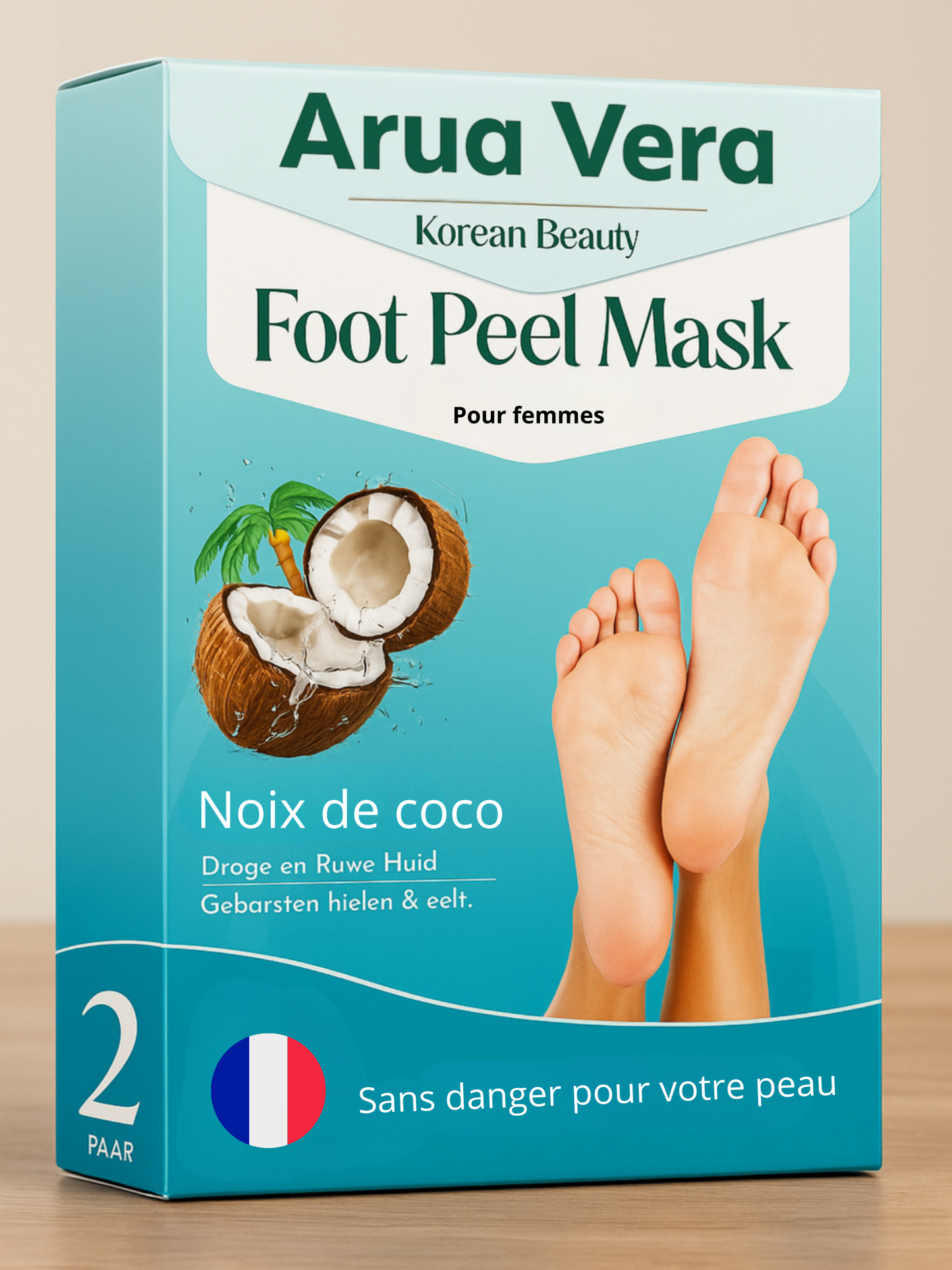 Masque pour les pieds Coréen
