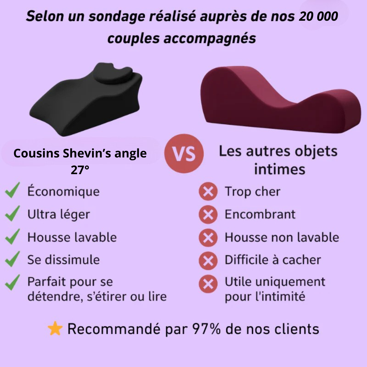 Coussin érotique Shevin's™