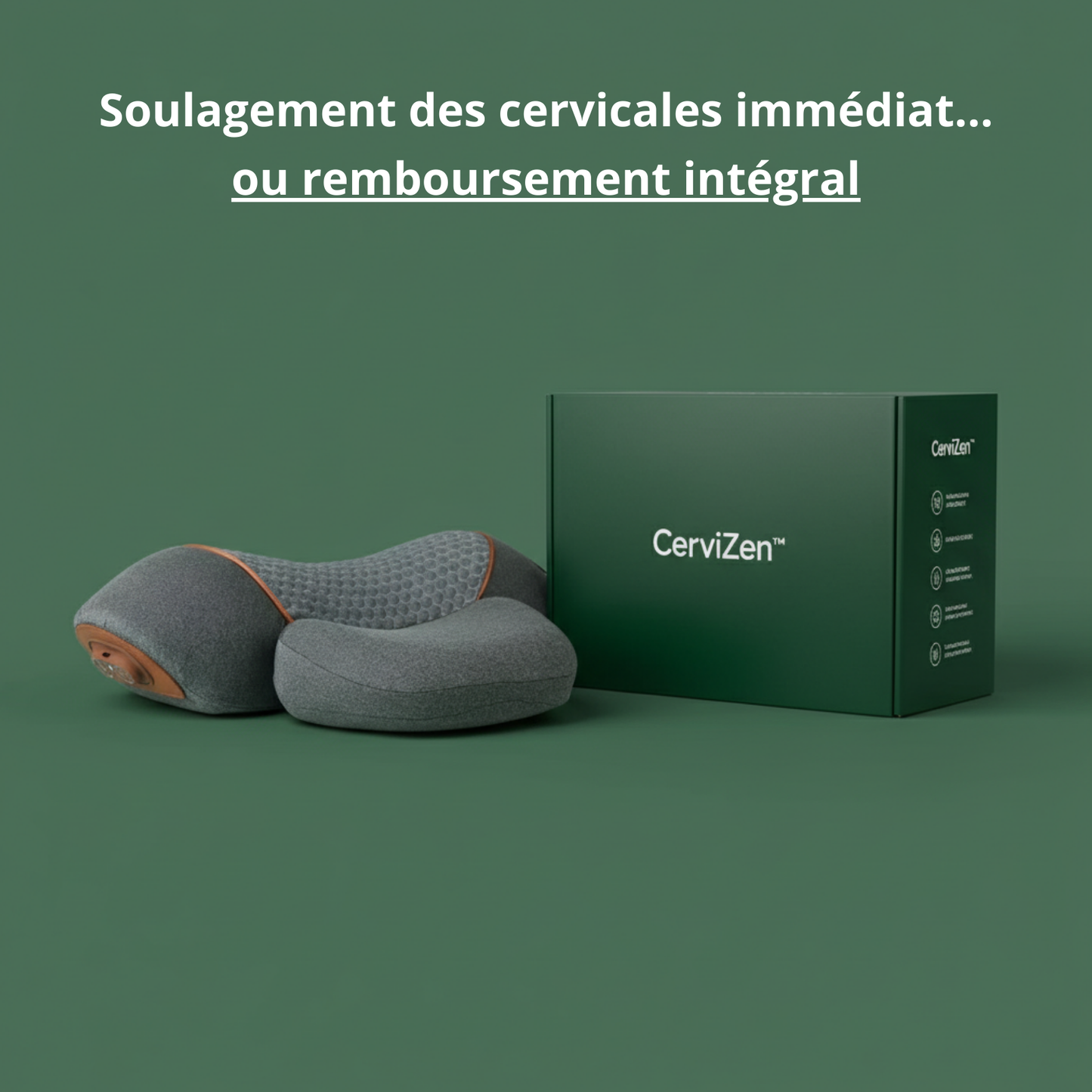 CerviZen® - Masseur cervical 3-en-1