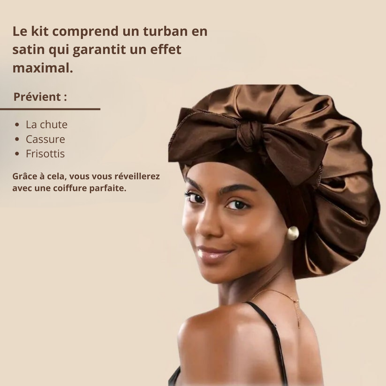 Set de bouclage sans chaleur en satin