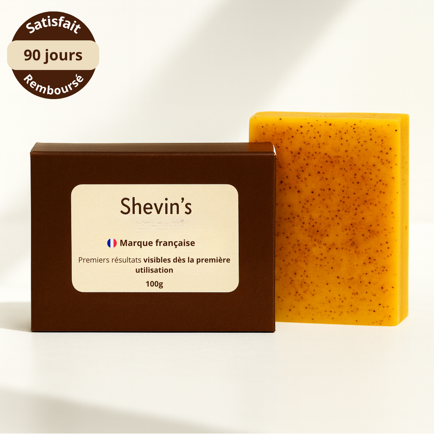 Savon Anti-Taches au Curcuma et à l’Acide Kojique (100g + 100g OFFERTS)