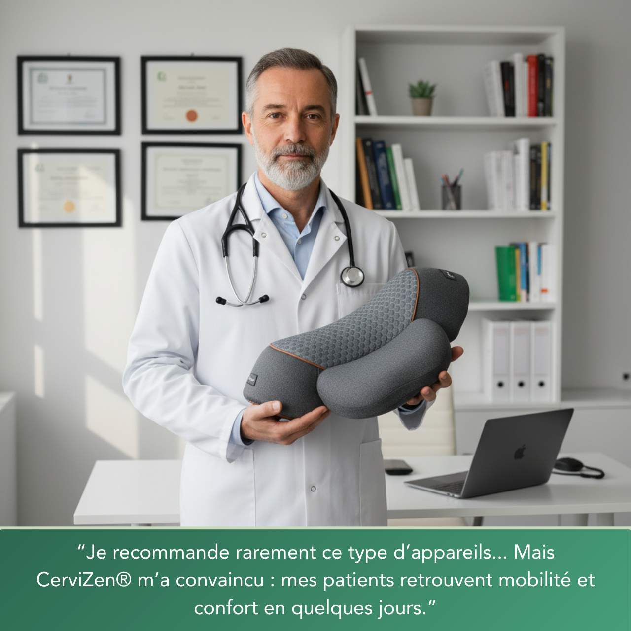 CerviZen® - Masseur cervical 3-en-1