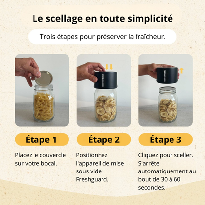 Machine à emballer sous vide Freshguard™