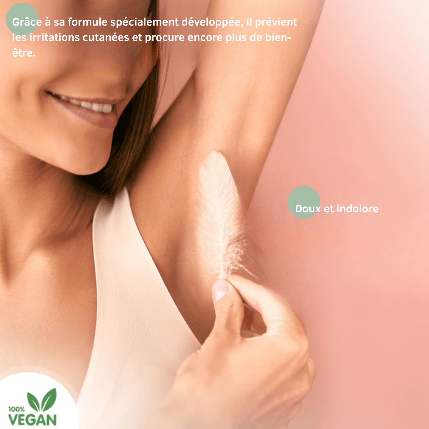 Spray épilation instantané - sans rasoir