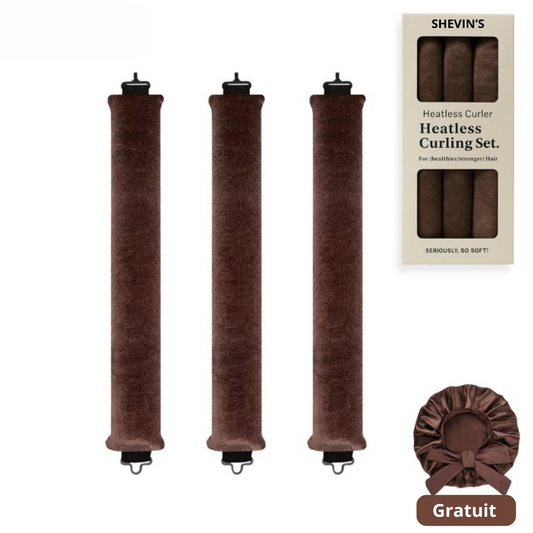 Set de bouclage sans chaleur en satin