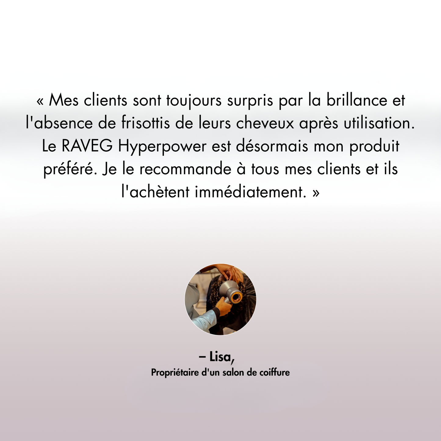 Super sèche cheveux RAVEG SHEVIN'S®