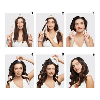 Set de bouclage sans chaleur en satin