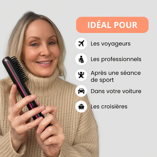 Brosse lissante portable - Brusheo