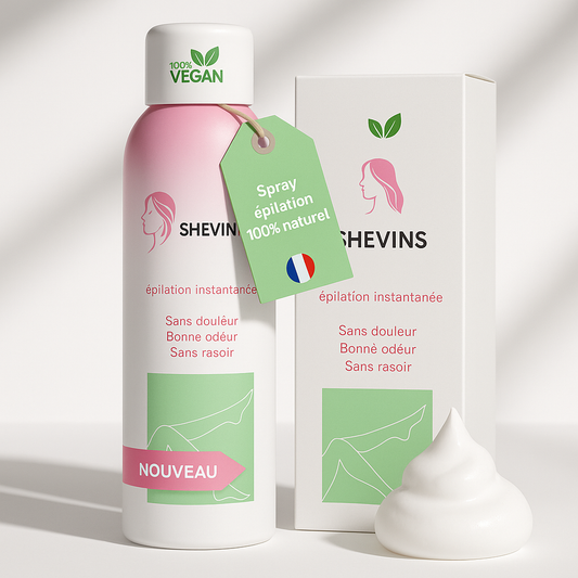 Spray épilation instantané - sans rasoir
