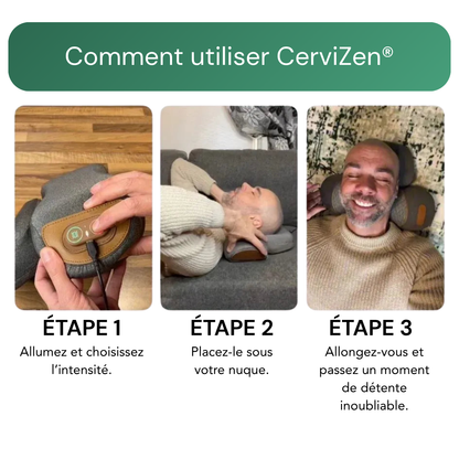 CerviZen® - Masseur cervical 3-en-1