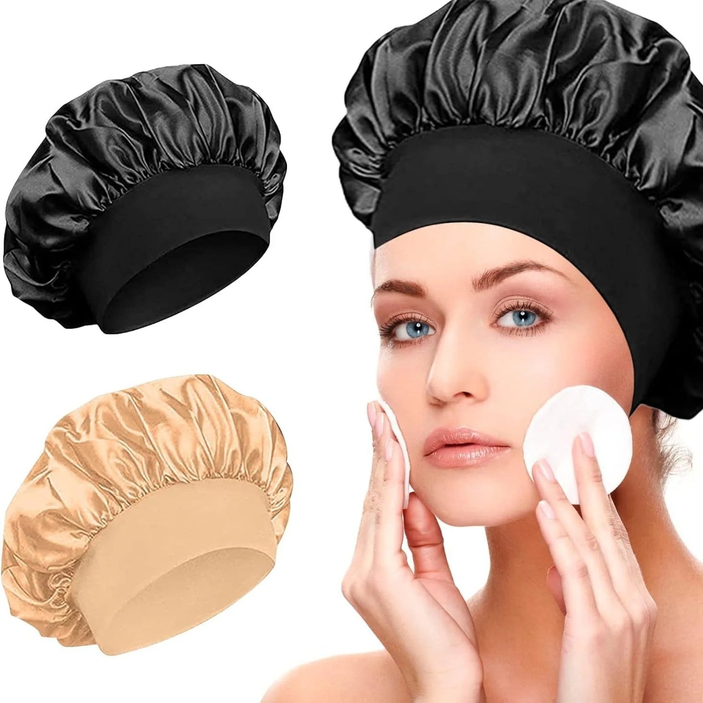Bonnet en satin