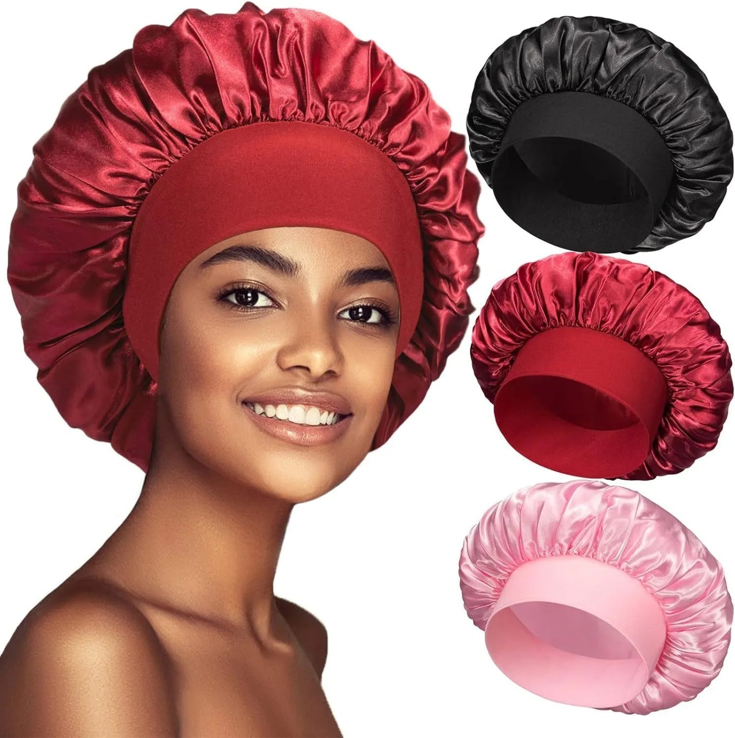 Bonnet en satin